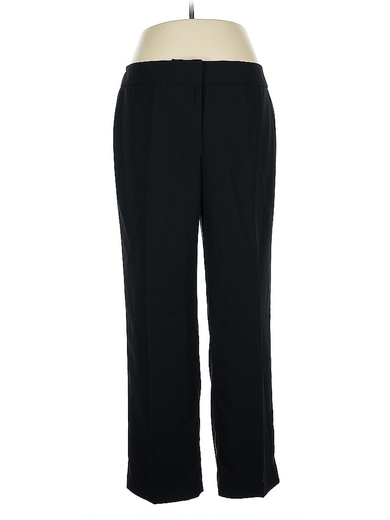 Pre-owned Kasper Dress Pants In Black