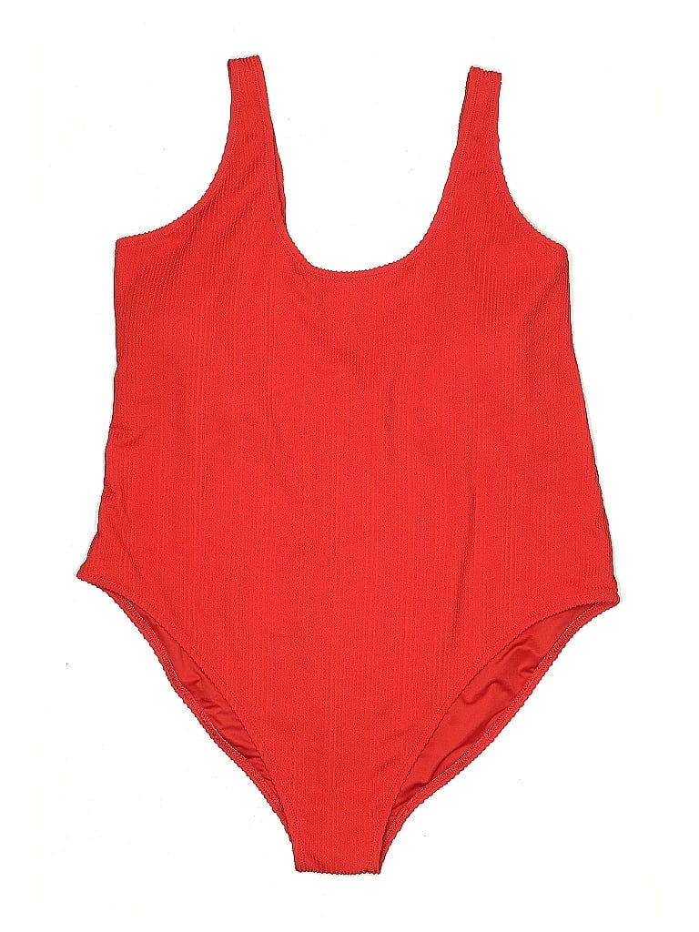 Old Navy One Piece Swimsuit In Red