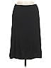 Due Per Due Solid Black Casual Skirt Size M - photo 2