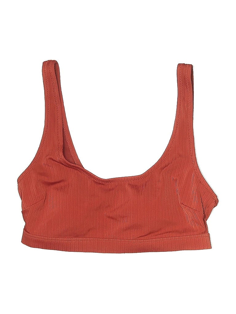 Pre-owned Old Navy Swimsuit Top Orange Swimwear