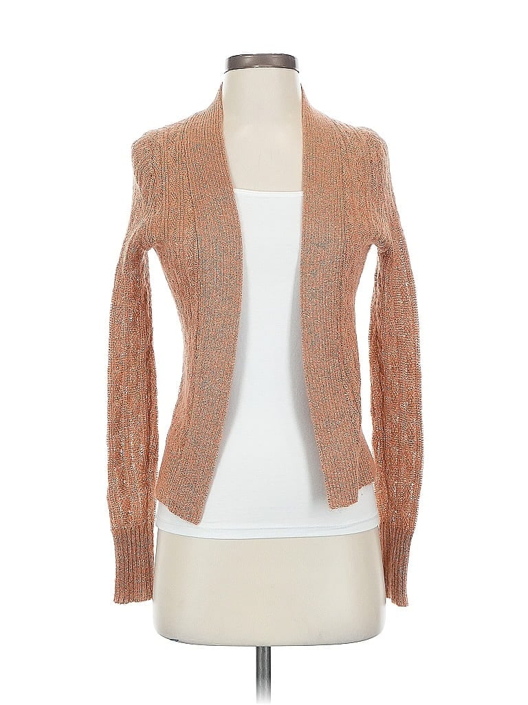 Pre-owned Banana Republic Cardigan Sweater In Orange