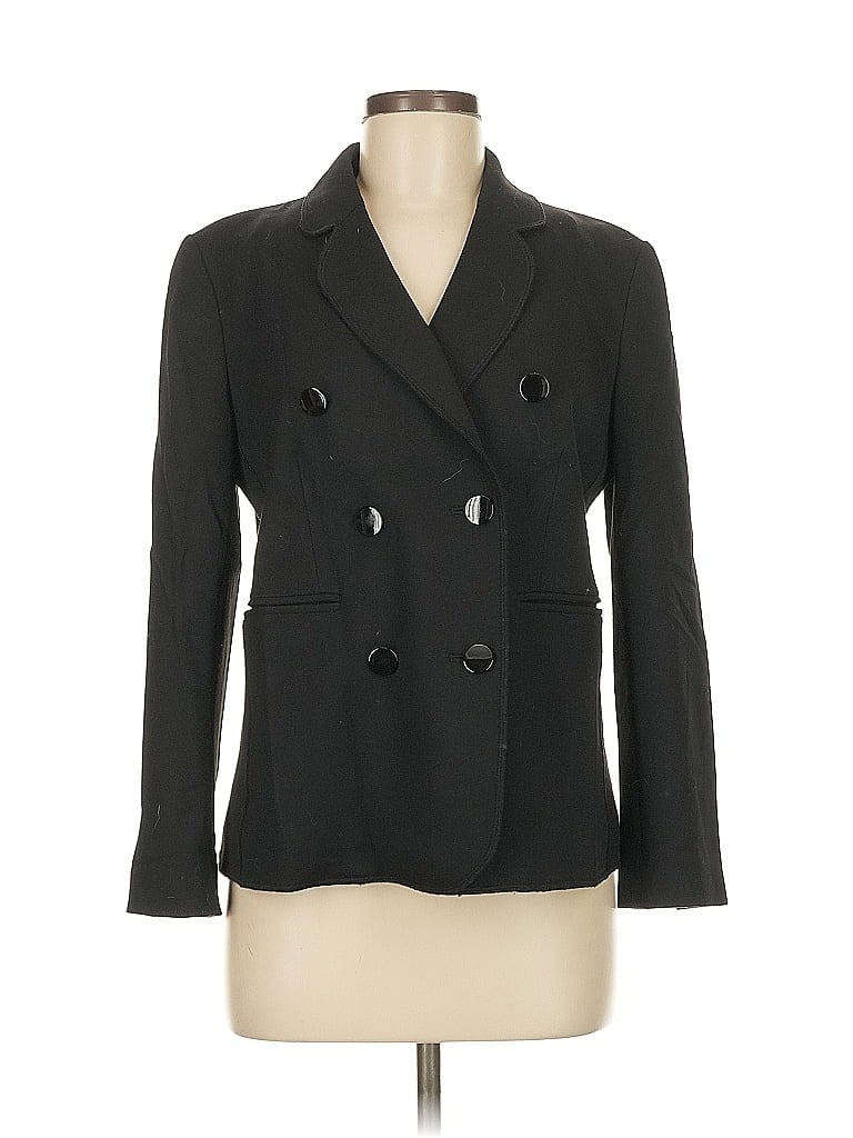 Pre-owned Ann Taylor Loft Blazer Jacket In Black