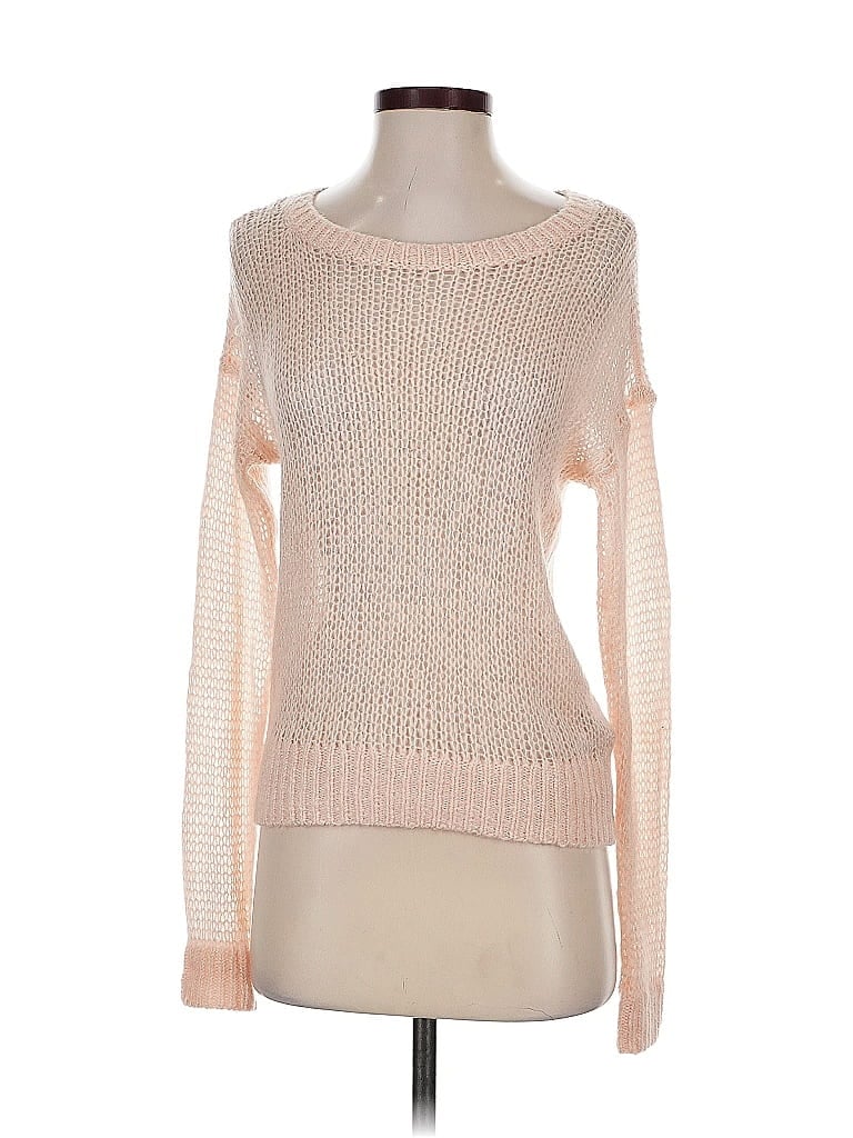 Pre-owned Abercrombie & Fitch Pullover Sweater In Pink