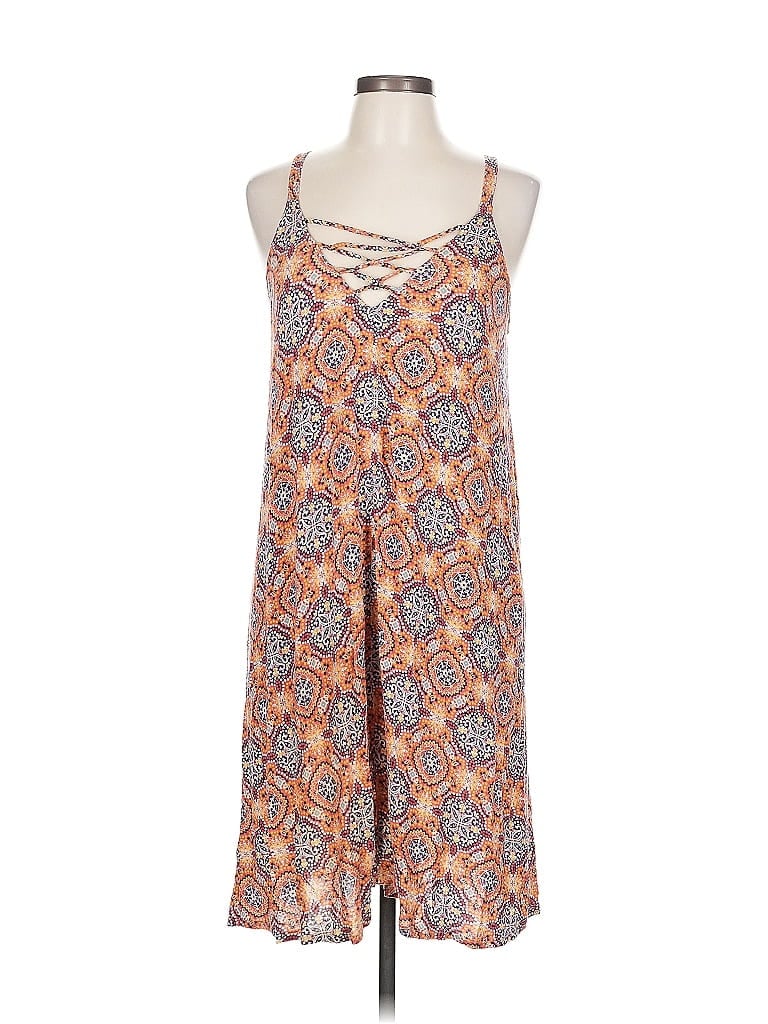 Pre-owned Eyeshadow Casual Dress In Orange