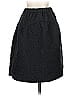 Zara 100% Cotton Solid Black Formal Skirt Size 2 - photo 2