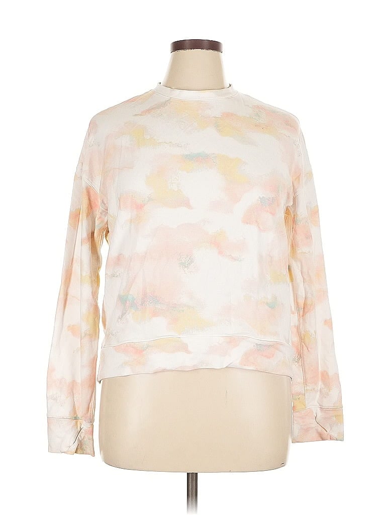 Pre-owned All In Motion Pullover Sweater In White