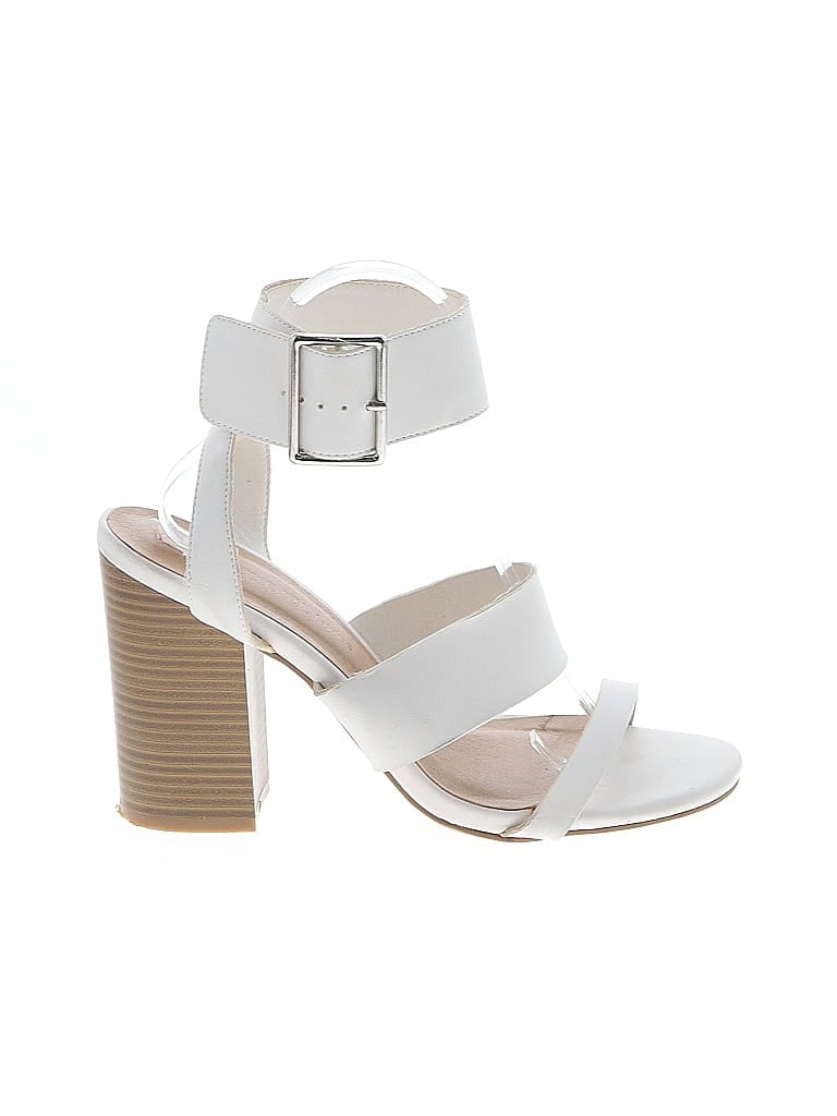 WILD DIVA Pre-owned Heels In White