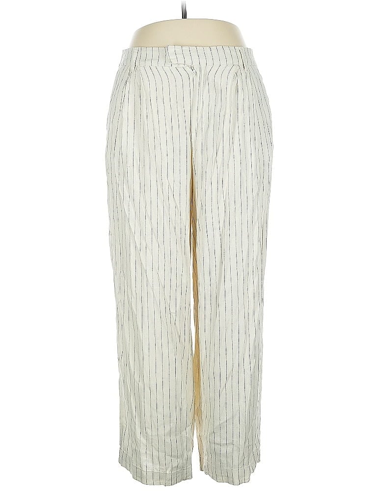 Pre-owned A New Day Linen Pants In White