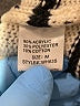 Woven Heart Stripes Ivory Pullover Sweater Size M - photo 8