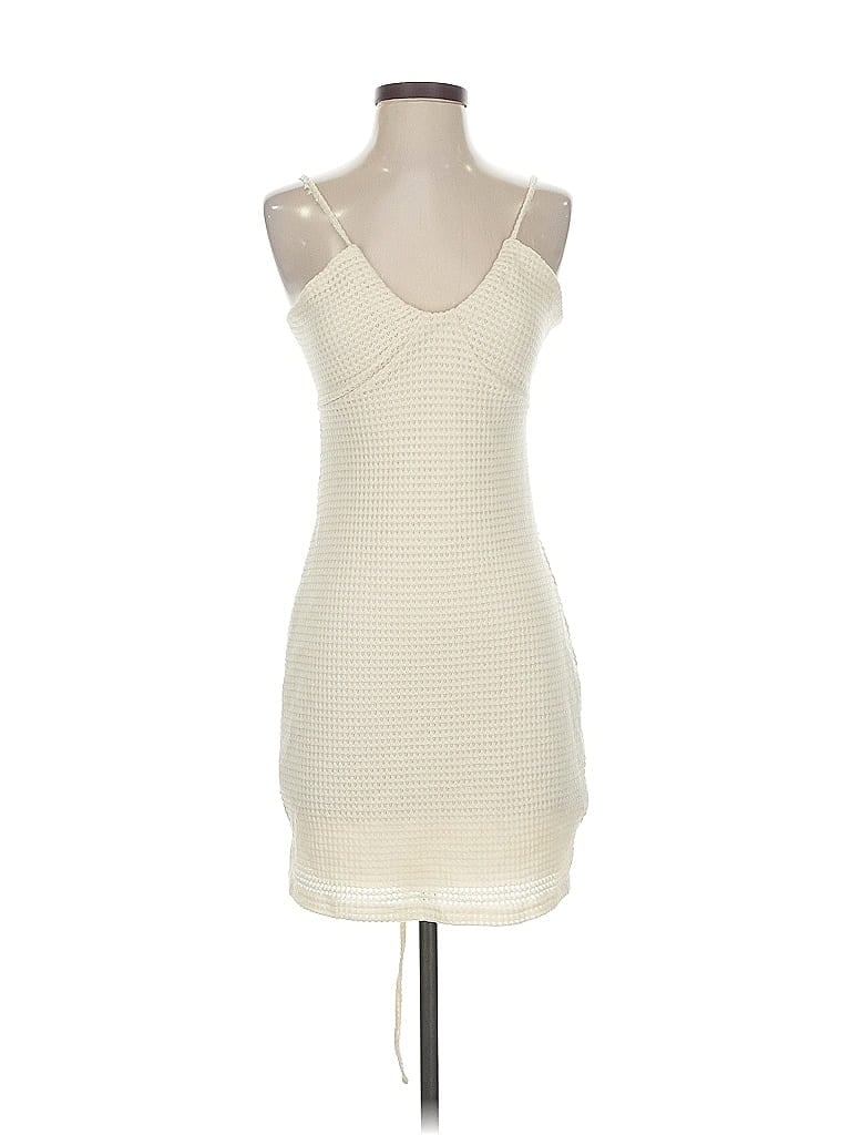 Pre-owned Shein Casual Dress In White