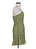 Zara 100% Polyester Animal Print Green Cocktail Dress Size S - photo 4