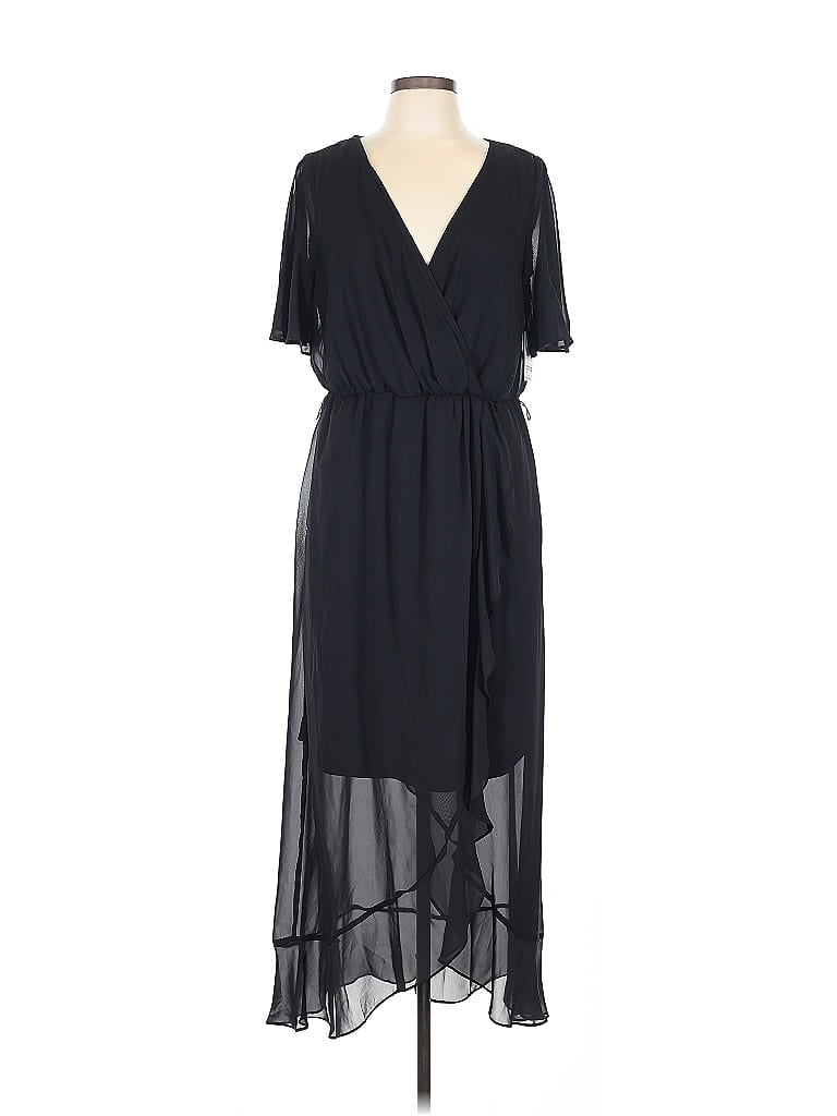 Pre-owned Slny Casual Dress In Black