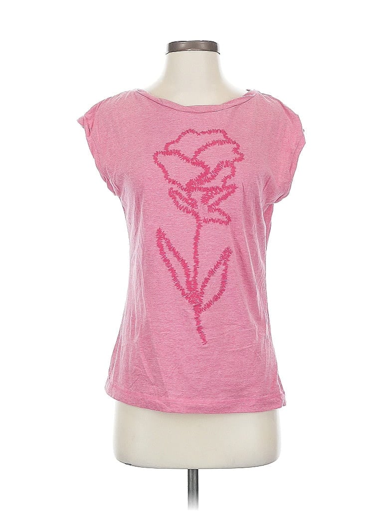 Pre-owned Tommy Hilfiger Short Sleeve T-shirt In Pink