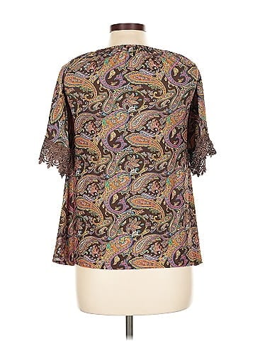 Assorted Brands Short Sleeve Blouse (view 2)