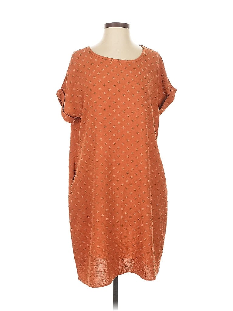 Pre-owned Bombom Casual Dress In Orange