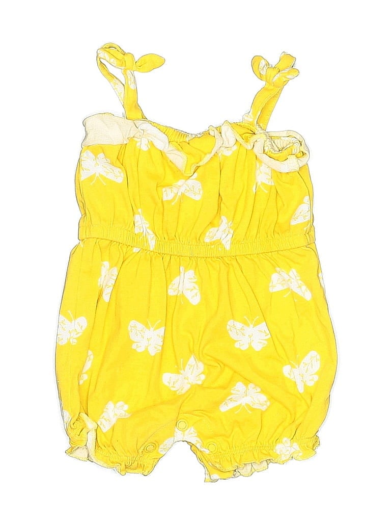 Pre-owned Carter's Babies' Dress In Yellow