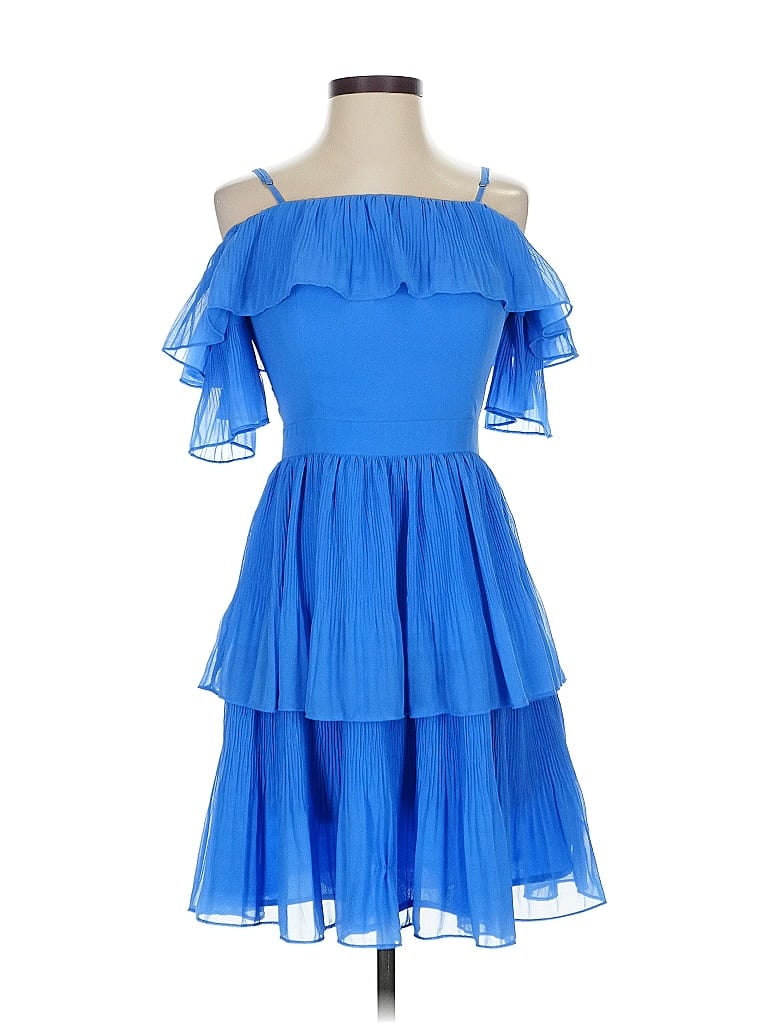 Click to view more detailed imagery on our partner's website Pre-owned Adelyn Rae Cocktail Dress In Blue