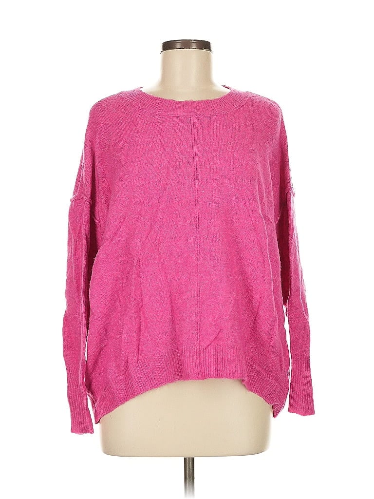 Pre-owned Vince Camuto Pullover Sweater In Pink