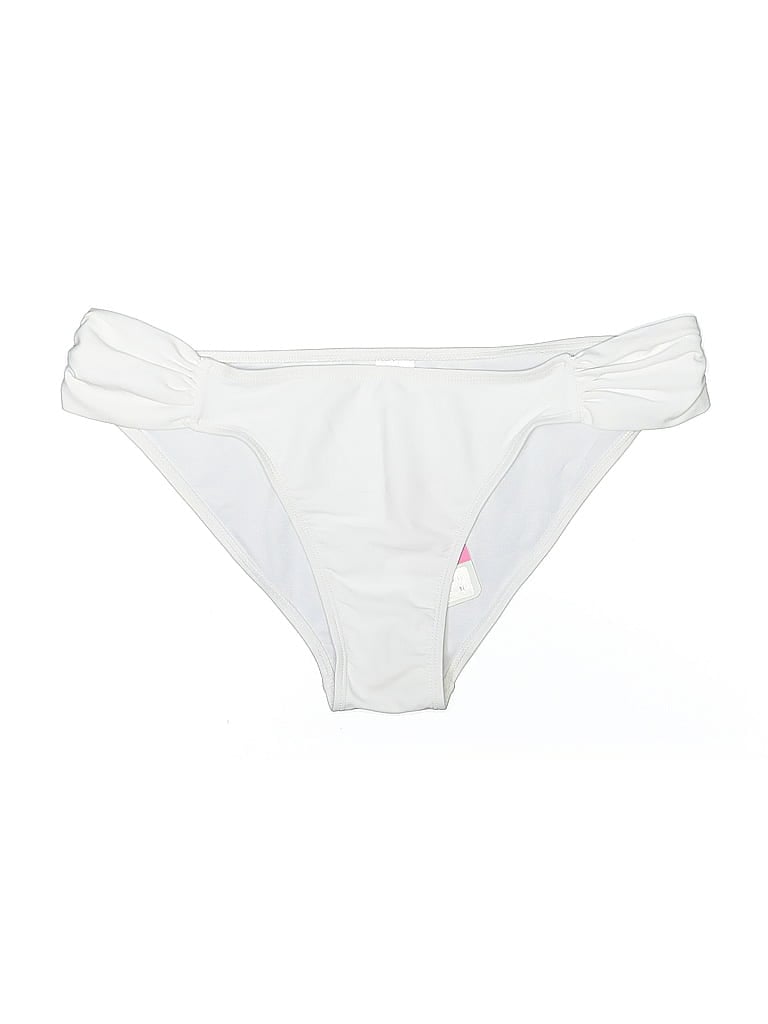 Pre-owned Shekini Swimsuit Bottoms In White