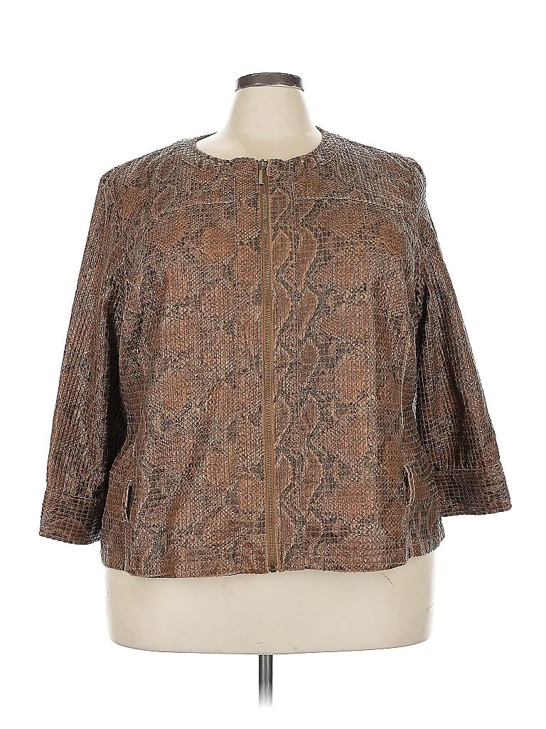 Pre-owned Ruby Rd. Jacket In Brown