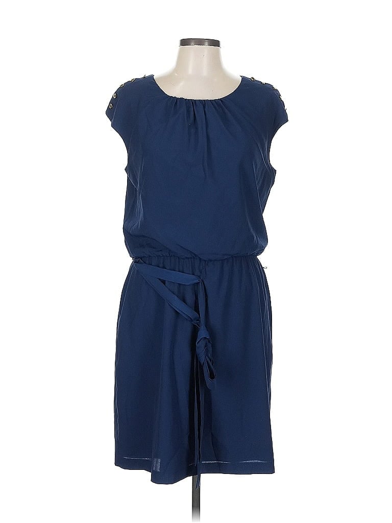 Pre-owned Guess Casual Dress In Blue