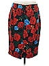 Vince Camuto Floral Red Formal Skirt Size 4 - photo 2