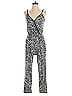 Prettygarden Animal Print Silver Jumpsuit Size S - photo 1