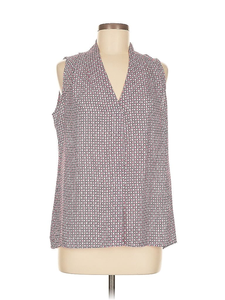 Pre-owned Rose + Olive Sleeveless Blouse In Pink