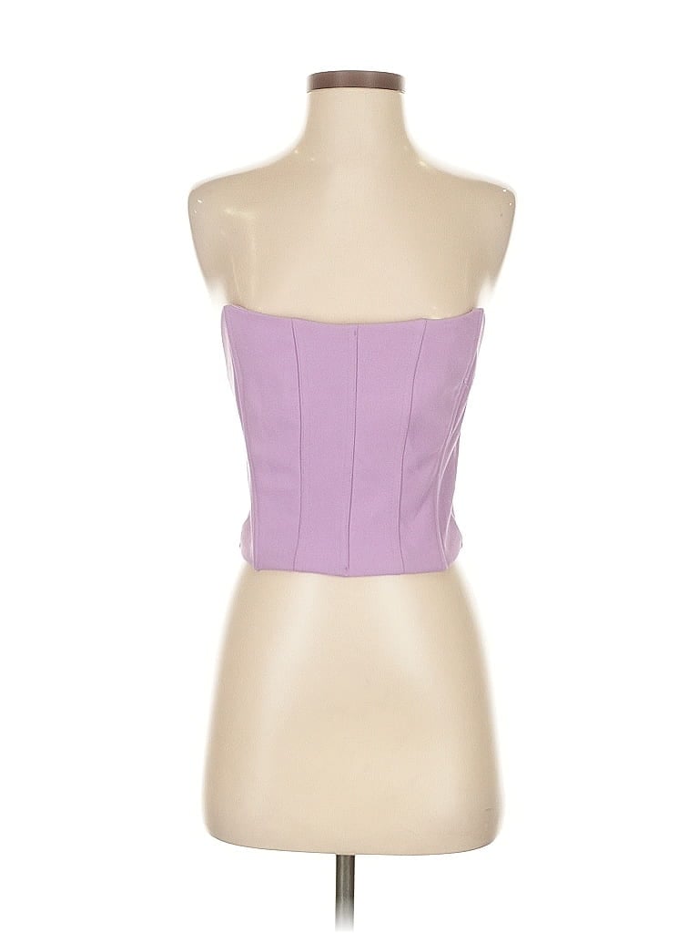 Pre-owned Nasty Gal Inc. Tube Top Purple Strapless Neckline Tops