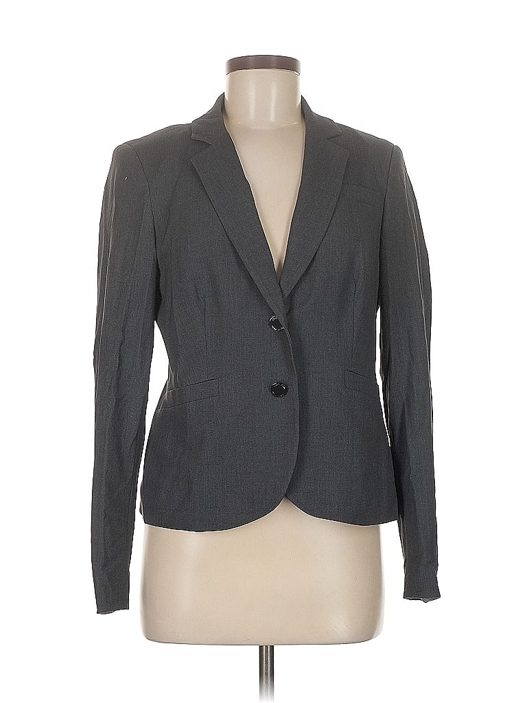 Pre-owned Calvin Klein Blazer Jacket In Gray