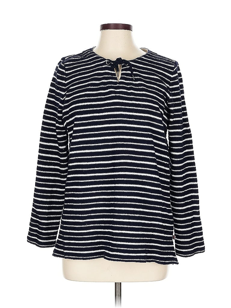 Pre-owned T By Talbots Pullover Sweater In Blue