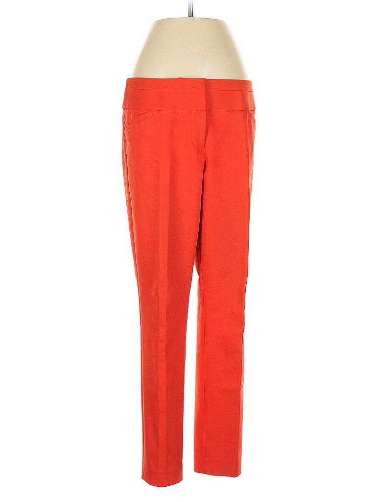 Pre-owned Ann Taylor Loft Dress Pants In Red