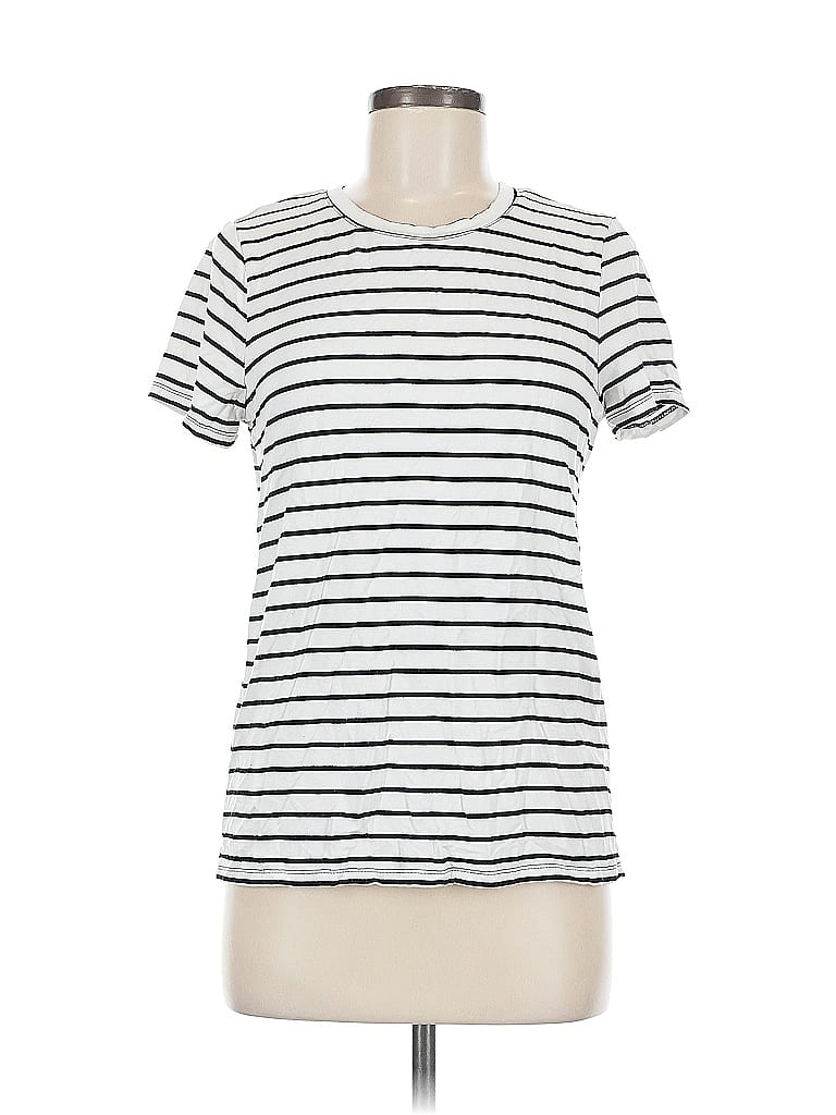 Pre-owned Liverpool Los Angeles Short Sleeve T-shirt In White