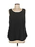 Chico's 100% Polyester Black Sleeveless Blouse Size Med (1) - photo 1