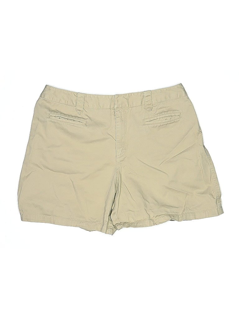 Pre-owned Rafaella Khaki Shorts In Brown