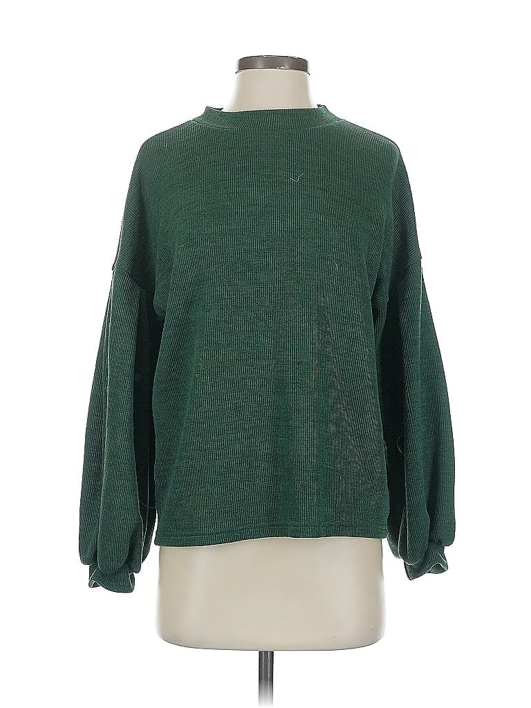 Pre-owned Unbranded Pullover Sweater In Green