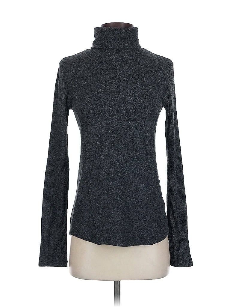Pre-owned Saturday Sunday Turtleneck Sweater In Gray