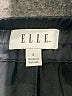 Elle 100% Polyester Solid Black Formal Skirt Size S - photo 3