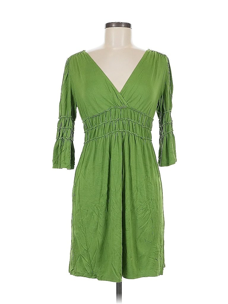 Pre-owned Max Edition Casual Dress In Green