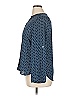 Collective Concepts 100% Polyester Blue Long Sleeve Blouse Size XL - photo 5
