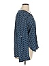Collective Concepts 100% Polyester Blue Long Sleeve Blouse Size XL - photo 4
