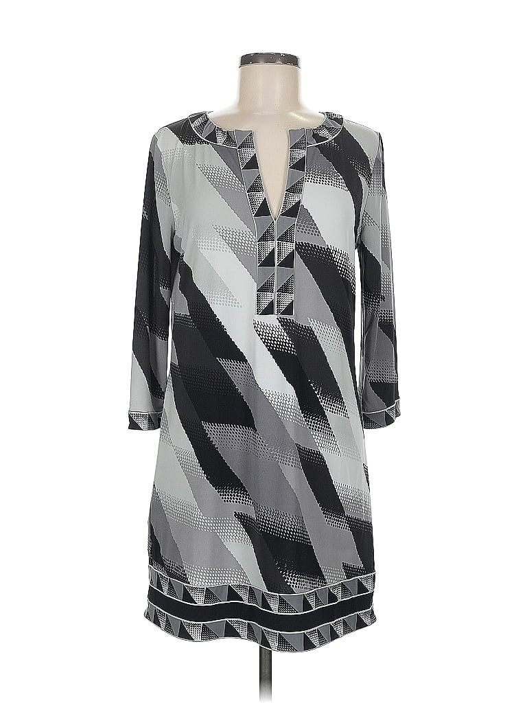 Pre-owned Bcbgmaxazria Casual Dress In Gray