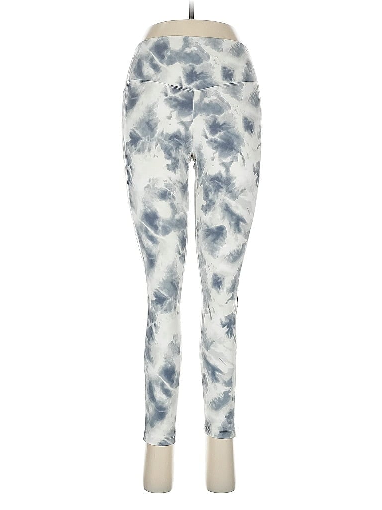 Pre-owned Victoria's Secret Pink Leggings In Blue