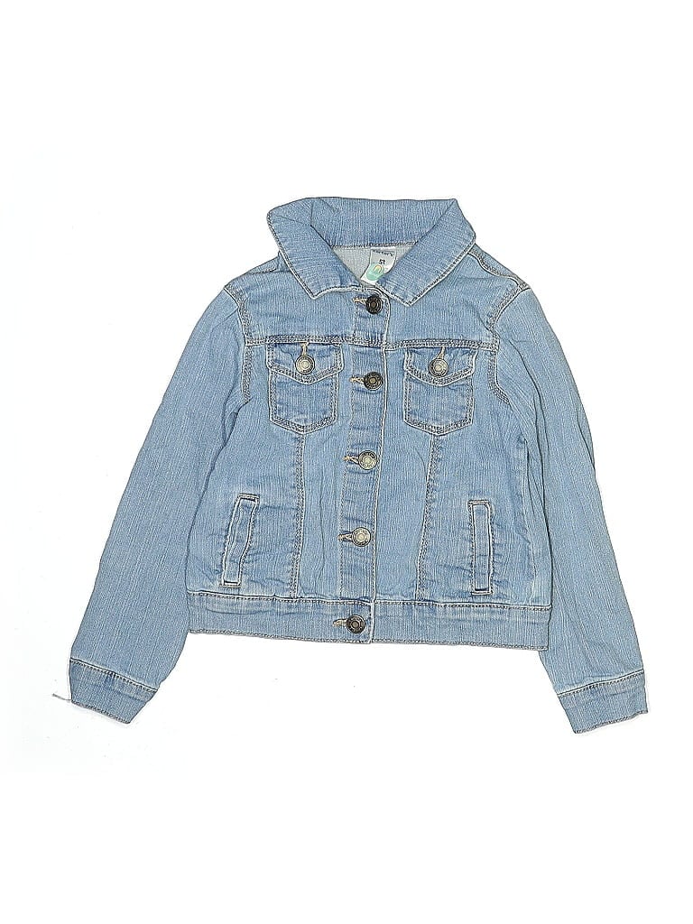 Pre-owned Carter's Kids' Denim Jacket In Blue