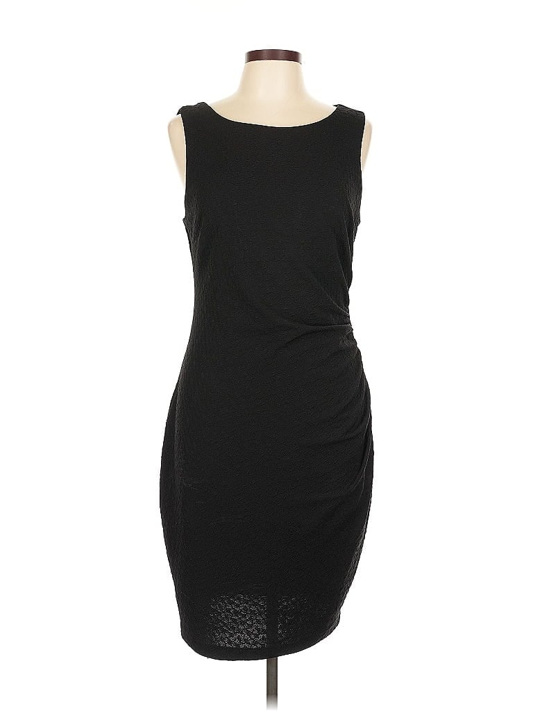 Pre-owned Bisou Bisou Cocktail Dress In Black