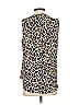 Vince Camuto 100% Polyester Animal Print Ivory Sleeveless Blouse Size S - photo 2