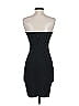 Bebe Solid Black Cocktail Dress Size S - photo 2