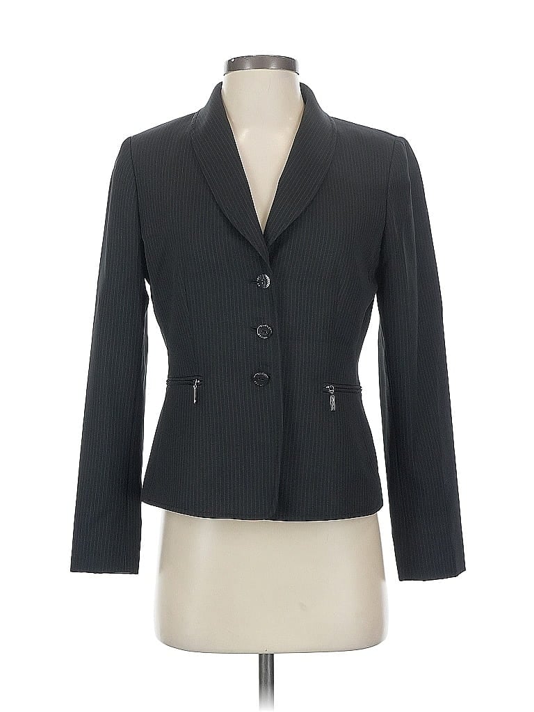 Pre-owned Tahari By Asl Blazer Jacket In Gray