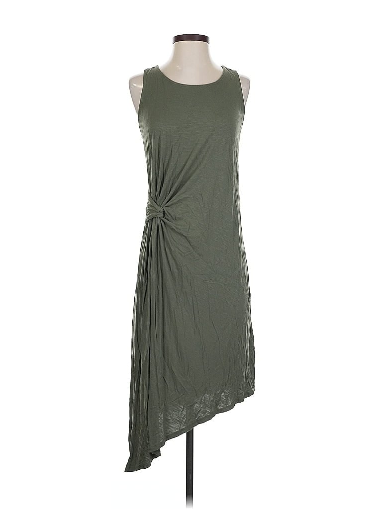 Pre-owned 24/7 Maurices Casual Dress In Green