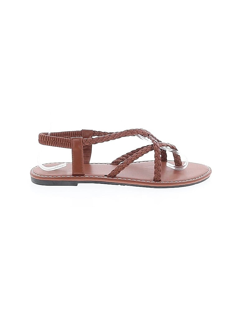 Pre-owned Unbranded Sandals In Brown